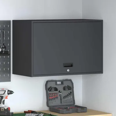 Produktbild von "Schlussverkauf" Wandschrank 1 PC - Mit Stauraum - für die Garage mit Gasdrucklift-Tür Anthrazit  C7153