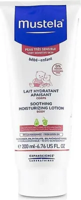 Produktbild von Mustela Bébé Soothing Moisturizing Lotion Hydratations-Körpermilch für empfindliche Haut 200 ml