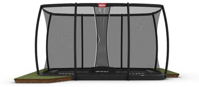 Produktbild von BERG Bodentrampolin Ultim Champion FlatGround 410 + Sicherheitsnetz DLX XL
