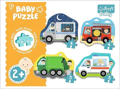 Obrázok produktu pre Povolanie a vozidlá (detské puzzle)