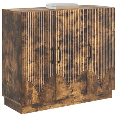 Obrázok produktu pre Servírovacia skriňa Dymový dub 89 x 34,5 x 77 cm