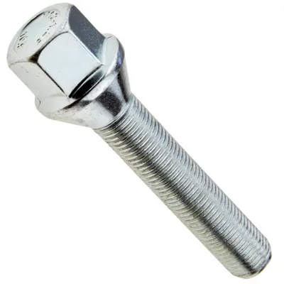 Image de 1x vis de roue, M12x1.25, longueur du filetage : 55mm, collet conique, SW17
