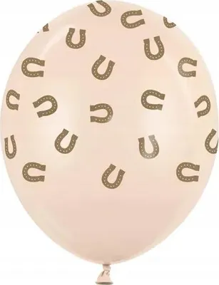 Produktbild von Latex Ballon Pferdeschuhe Western Rodeo Farm Geburtstagsparty