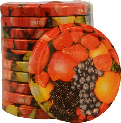 Image de capuchon TWIST 82 decor OVOCE (10pcs)