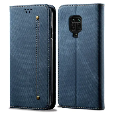 Obrázek produktu pro Redmi Note 9 Pro Pouzdro, Kožené Peněženkové Pouzdro s Magnetickým Uzavíráním a Pouzdro s Funkcí Stojánku pro Xiaomi Redmi Note 9 Pro Xiaomi Redmi Note 9 Pro modré