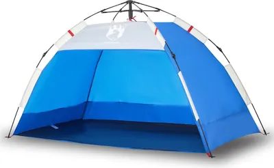 Produktbild von vidaXL Strandzelt 2 Personen Azurblau Quick Release Wasserdicht