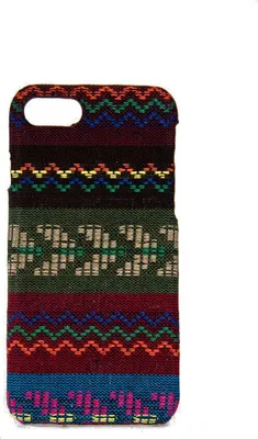 Zdjęcie produktu dla Materiałowe etui na telefon komórkowy Apple iPhone 7 Cover Bumper Shell Brown