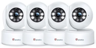 Image de Caméra de surveillance Wi-Fi intérieure de 4 mégapixels avec vision nocturne
