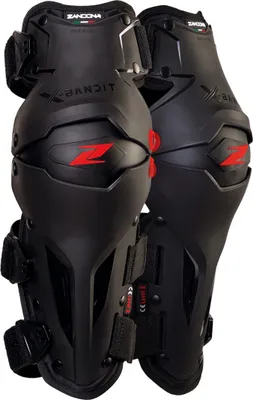 Image de Genouillères Zandona X-Bandit, noires, taille unique