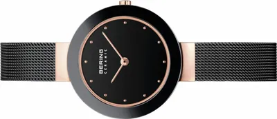 Produktbild von Bering Damen Uhr Armbanduhr Slim Ceramic - 11429-166 Meshband