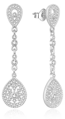 Immagine prodotto di Eleganti orecchini in argento con zirconi E0002556