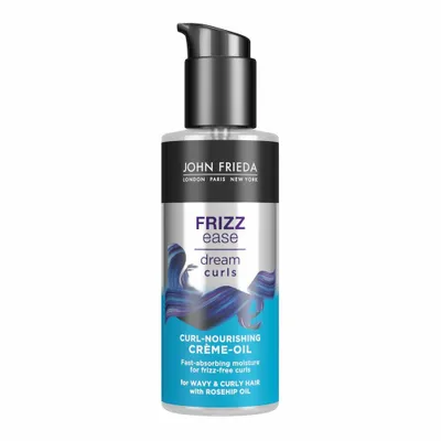 Produktbild von John Frieda Frizz Ease Dream Curls Curl Nourishing Crme Oil 100ml Styling Cream for Curly and Wavy Hair