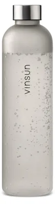 Trinkflasche 1L Sportflasche Wasserflasche BPA frei Kohlensäure geeignet Vinsun