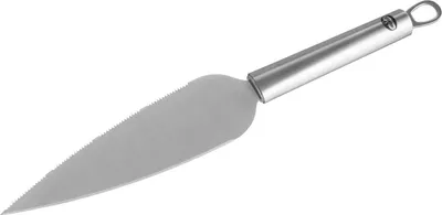 Produktbild von Dr. Oetker Profi-Tortenmesser 2 in 1: Tortenmesser und Tortenheber, Küchenmesser, für die Hochzeitsfeier, 31 cm, verschiedene Kanten und rostfreier Edelstahl