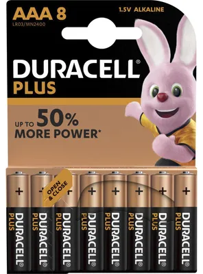 Immagine prodotto di Duracell Plus Boost AAA (MN2400/LR03) K4  Micro batterie Blister 4