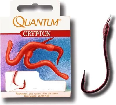 Obrázok produktu pre Quantum Crypton Dewworm Red #1/0 0,70 m 0,35"