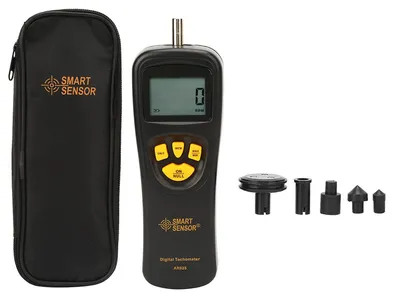Digitaler Drehzahlmesser 0,5–19999 RPM mit LCD