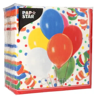 Zdjęcie produktu dla Papstar Servietten Lucky Balloons