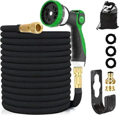Produktbild von 75m flexible Gartenschlauch mit Sprüher