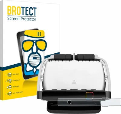 Produktbild von BROTECT Entspiegelungs Schutzglas für Tefal OptiGrill Elite Schutzfolie Panzer Folie Glas Display Schutz matt