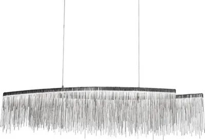 Produktbild von tooLight Pendellampe App891-Cp Glamour Chain Led 1-Lichtquelle 38 W 22,5X100Cm Einstellbar