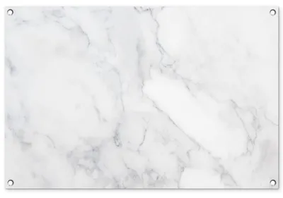 Obrázek produktu pro Plakát do zahrady - 90x60 cm - Vzhled mramoru - Bílá - Šedá
