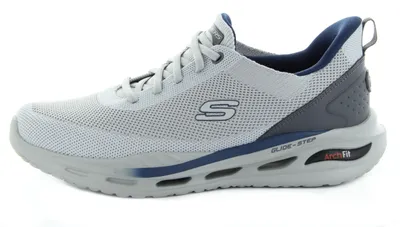 Image de Skechers Slip-Ins: Relaxed Fit Sneakers Laag - licht grijs - Maat 46