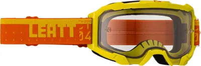Immagine prodotto di Maschera motocross LEATT Velocity 4.5 Citrus giallo lente trasparente 83%