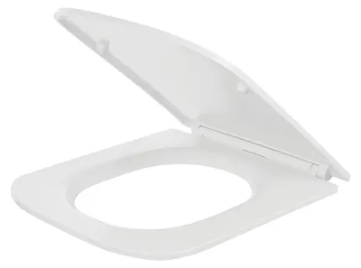 Immagine prodotto di Sedile per WC quadrato, in Duroplast, colore bianco