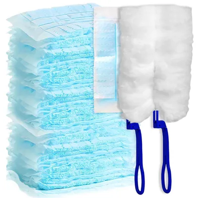 Obrázok produktu pre Náhradné utierky do držiaka na odstraňovanie prachu, 50 kusov, z mikrovlákna, vhodné pre Swiffer
