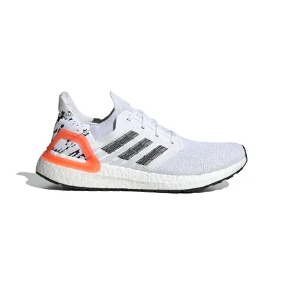 Produktbild von adidas Ultra Boost 20 White Orange Heel Pattern - EU 42 2/3