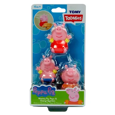 Produktbild von Toomies - Peppa Pig, Mummy und Tom - Spritzspiel