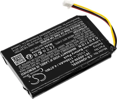 Zdjęcie produktu dla TECHTEK Bateria kompatybilny z [Garmin] 010-01211-01, Dash Cam 35, Nuvi 53, Nuvi 53LMT, Nuvi 65, Nuvi 65LM, Nuvi 65LM 6 zastępuje 361-00056-01"