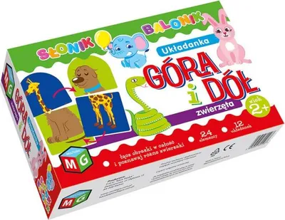 Produktbild von MULTIGRA Elefanten-Ballon-Up-and-Down-Tiere 01454 - Lernspiel für Kinder