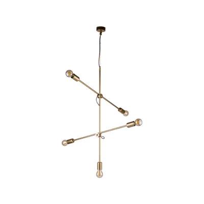 Zdjęcie produktu dla Żyrandol STICKS złoty 5xE27x60W metal wym:120x73x73cm IP20 Nowodvorski Lighting