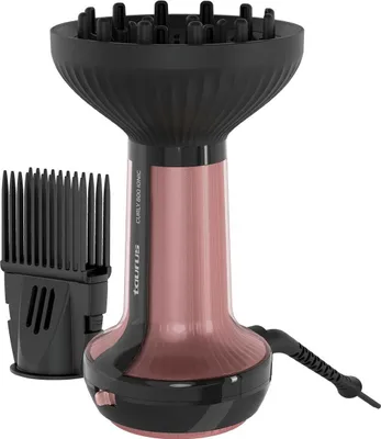 Produktbild von Taurus Curly 800 Ionic, Pink, Einfarbig, Hängender Ring, 800 W, 1 Stück(e)