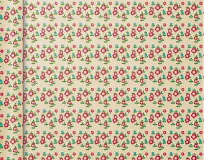 Immagine prodotto di Clairefontaine 223866C Carta da regalo Clairefontaine "Tiny Rolls Flowers red"