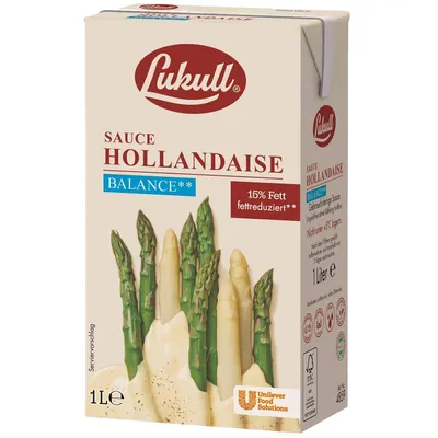 Obrázek produktu pro Lukull omáčka Hollandaise Balance cremig  1000ml