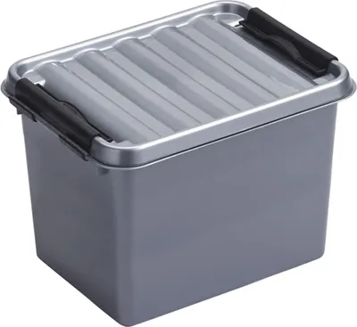Produktbild von Sunware Aufbewahrungsbox - grau - 3L - 20 x 15 x 14 cm