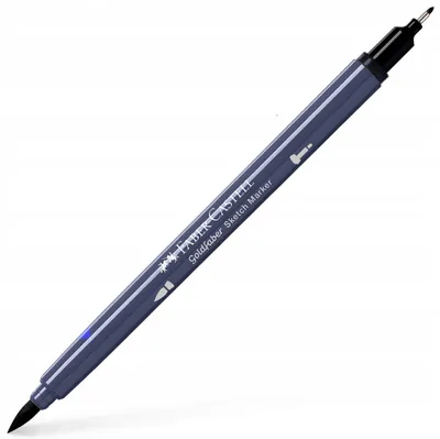 Produktbild von FABER-CASTELL Goldfaber Sketch Doppelseitiger Markerstift SCHWARZ