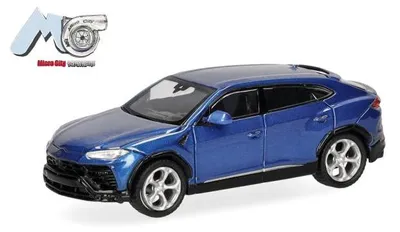 Produktbild von MicroCity PKW Lamborghini Urus, blau 87MC000119