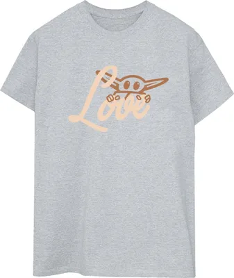 Produktbild von Star Wars - "Love" T-Shirt für Damen BI45300 (XXL) (Grau)
