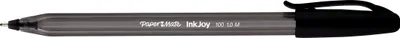 Produktbild von Papermate InkJoy 100, Clip, Stick-Kugelschreiber, Schwarz, 50 Stück(e), Medium