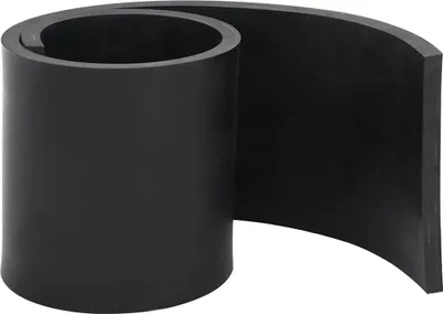 Zdjęcie produktu dla vidaXL Gumowa listwa do pługa śnieżnego czarna 100x15x1 cm