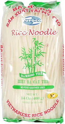 Produktbild von BAMBOO TREE Vietnam Reisnudeln 400g | 3mm Banh Pho | Bandnudeln | Rice Noodles