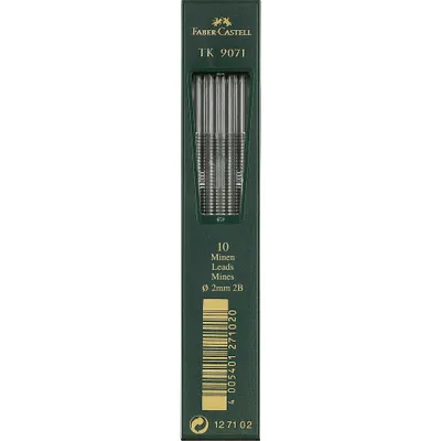 Produktbild von FABER-CASTELL Fallmine TK 9071 2B 2 mm 10St.