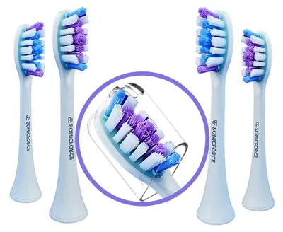 Obrázek produktu pro SonicForce Náhradní hlavice k OROMED ORO SONIC NEXT WHITE bílé sterilní