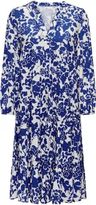 Produktbild von ONLY ONLMILANA 7/8 DRESS WVN NOOS Surf the Web/White flower S