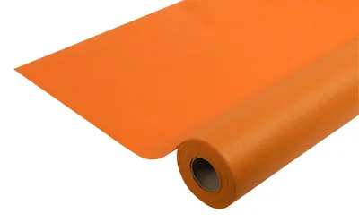 Zdjęcie produktu dla Jednorazowa obrus z materiału spunbond, wymiary 50 m x 1,20 m, kolor pomarańczowy