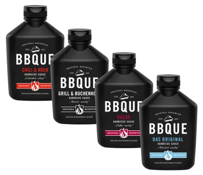 Produktbild von BBQUE Saucen Set Baconlicious 4 - 4x 400ml